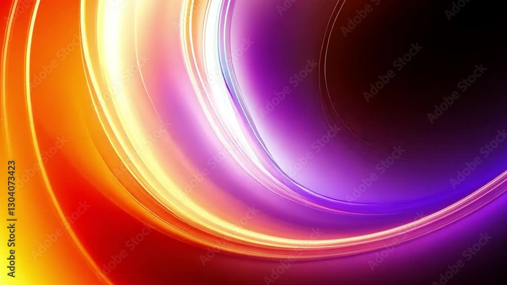 Poster radiant abstract: dynamic and vibrant abstract background, showcasing a flowing display of color, fo