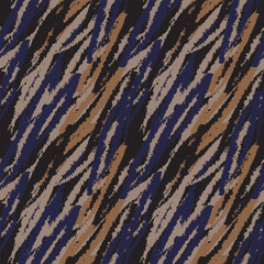 Neutral Colour Abstract Brush Strokes Seamless Pattern Design