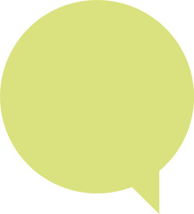 speech bubble,message