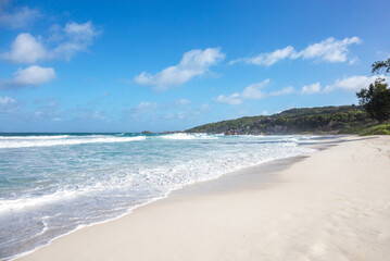 Grand Anse Beach, Island La Digue, Republic of Seychelles, Africa.