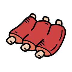 Meat Cuts Illustration