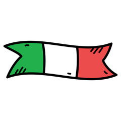 Italian Flag Design