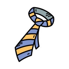 Colorful Striped Tie