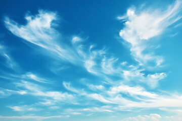 Obraz premium a clear blue sky with no clouds,