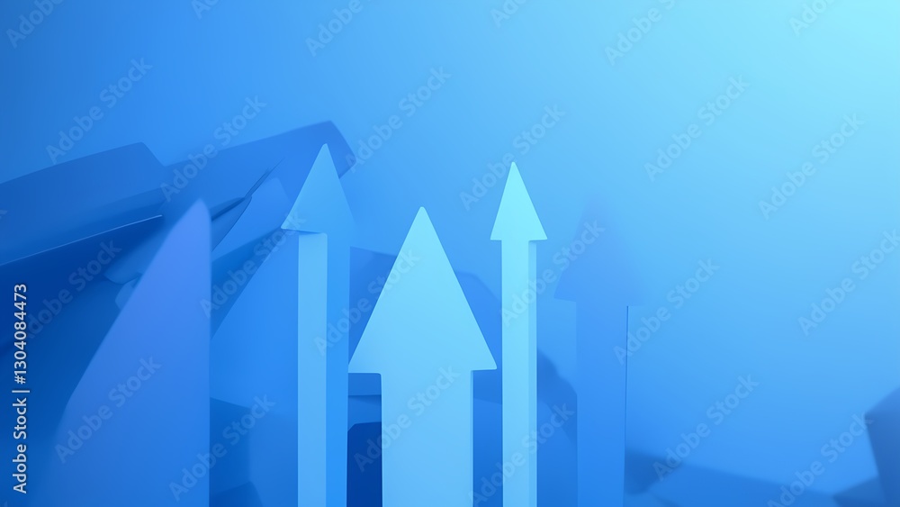 Poster dynamic growth indicators business insights digital graphs corporate environment aerial view progres