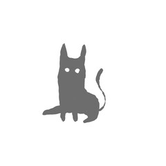 Obraz premium Simple Cat Vector