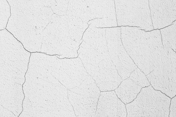 Old wall with cracked plaster. Weathered rough surface. Vintage texture is perfect for background and design.