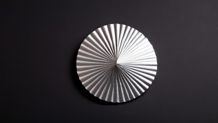  A striking geometric design showcasing the interplay of light and shadow