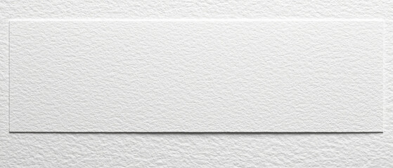 Fototapeta premium White textured surface with a recessed rectangular panel