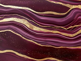 Deep amethyst marble with golden veins, seamless regal luxury pattern, refined natural opulence, high-end artistic texture, perfect for sophisticated branding