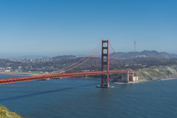 Golden Gate Bridge, San Francisco, California, USA. 