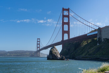 Golden Gate Bridge, San Francisco, California, USA. 