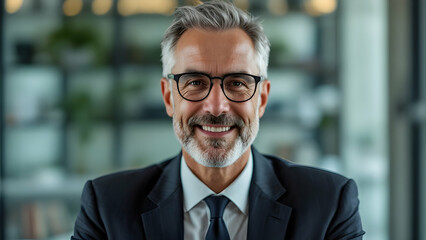 Fototapeta premium Describe a day in the life of a highly focused business leader.