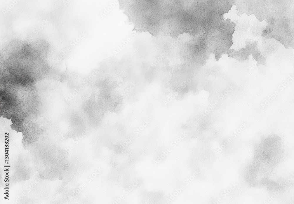 Poster soft and ethereal gray clouds with subtle hues for artistic backgrounds and minimalist designs in br
