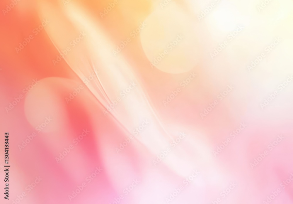 Poster soft dreamy abstract background in pastel colors with gentle bokeh effect for creative design and ar