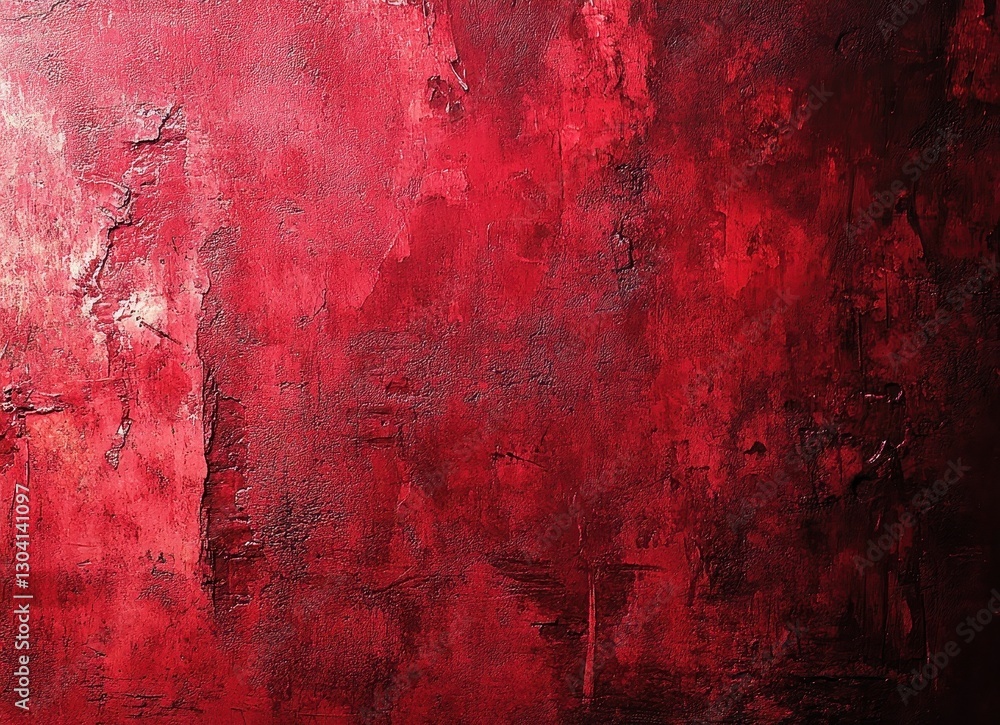 Poster textured red background with deep hues and patterns, ideal for abstract art, design projects, or cre