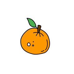 fruit coloring drawing 