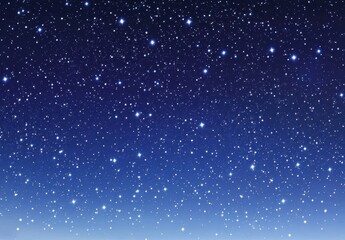 Fototapeta premium Vast Night Sky Full of Twinkling Stars Against Dark Blue Background Captured in Clear Atmosphere for Stunning Cosmic Imagery