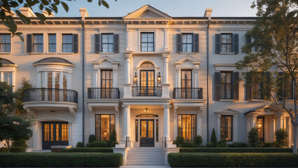 Fototapeta premium Single-Family Home, Townhouse, Condo, Apartment – Find Your Home 