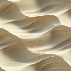 Abstract texture of soft sand dunes with gentle curves and waves
