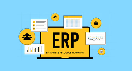 Enterprise resource planning with ERP systems, business management software, and workflow automation. Integrated applications optimize operations, resource planning, and organizational efficiency