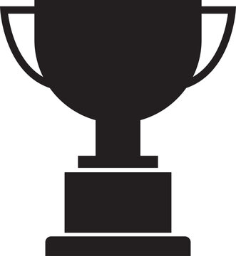 thropy cup silhouette