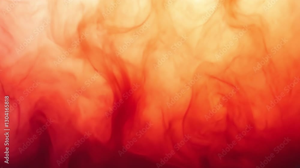 Poster abstract smoke in fire colors: an abstract blend of swirling smoke with a vibrant color palette of f