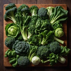 fresh vegetables on the market