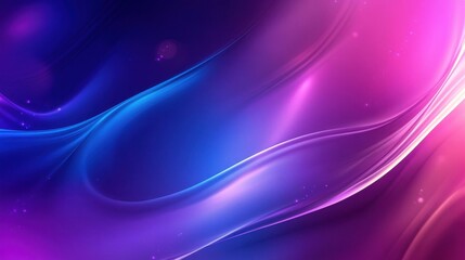 Fototapeta premium Abstract Colorful Waves in a Mesmerizing Digital Background with Futuristic Neon Light Themes