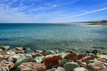 Bord de mer ensoleillé