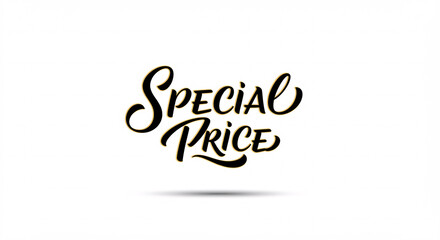 スペシャルプライス、モデル、テキスト、筆記体、SPECIAL PRICE、セール、特別価格