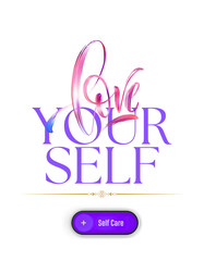 Love Your Self Transparent Image