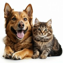 Dog and Cat Friendship Image
