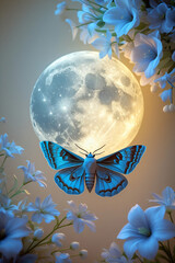 butterfly and flower