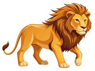 Obraz premium lion vector illustration 