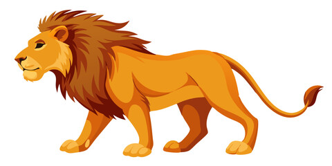 lion vector illustration 