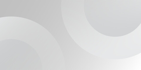 Modern white geometric banner design abstract modern