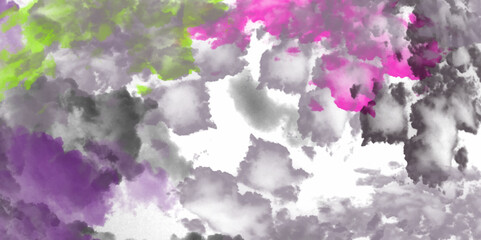 Colorful Clouds Texture for Colorful Background watercolor gradient pastel background clouds abstract, Vector soft, clean fluffy clouds shapes cutout clean cumulus cloudscape cut out specials fog. 