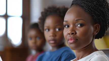 Nonprofit legal teams ensuring free legal services for underprivileged women and children, Lagos, Nigeria.