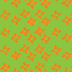 seamless pattern with flowers