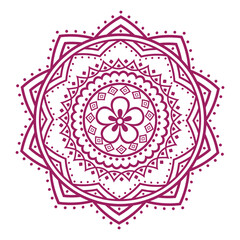 mandala round ornamental design
