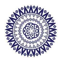 round ornamental mandala design