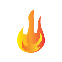 colored fire icon
