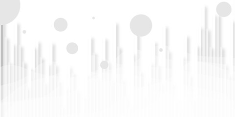Abstract background with lines white color and vector with geometric design in illustration. White vector presentation background for poster, banner, wallpaper, mockup, flyer, and report. 