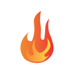 colored fire icon