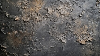 A close-up of a textured concrete wall with rough surfaces and subtle details, capturing the beauty of industrial design
