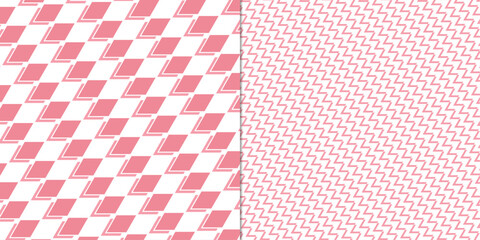  Seamless pattern design with abstract geometric background 