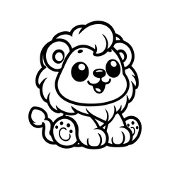 a illlustration of lion