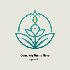 Lotus Yoga Meditation Logo
