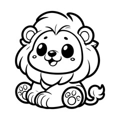 a illlustration of lion